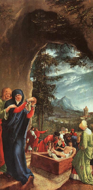 Albrecht Altdorfer Entombment oil painting image
